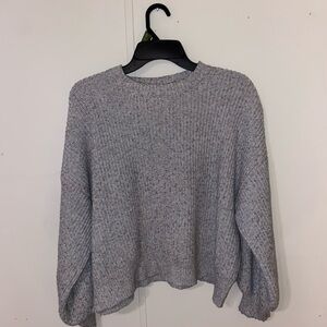 F21 Grey knit sweater